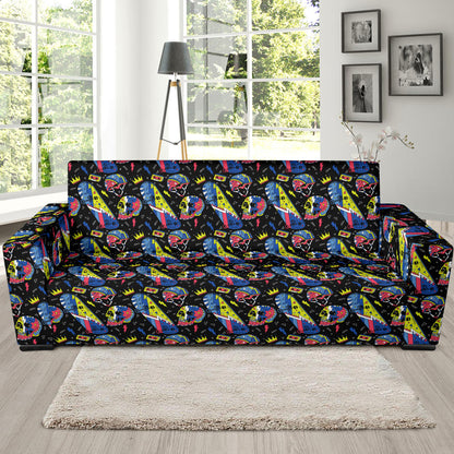 Skateboard Print Design LKS304 Sofa Slipcover