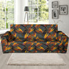 Bird Of Paradise Pattern Print Design 01 Sofa Slipcover