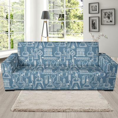 Chemical Pattern Print Design 05 Sofa Slipcover