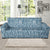 Chemical Pattern Print Design 05 Sofa Slipcover