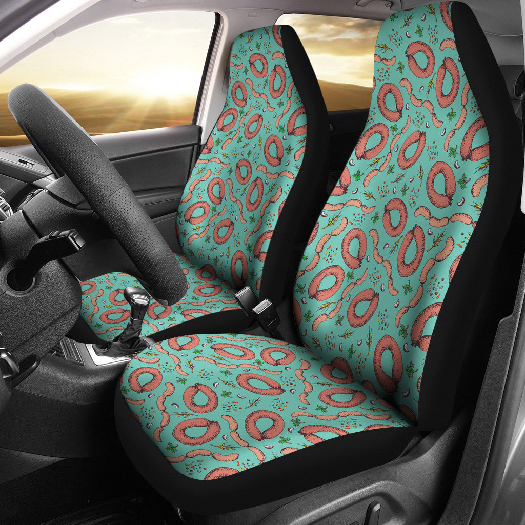 Sausage Print Design LKS303 Car Seat Covers