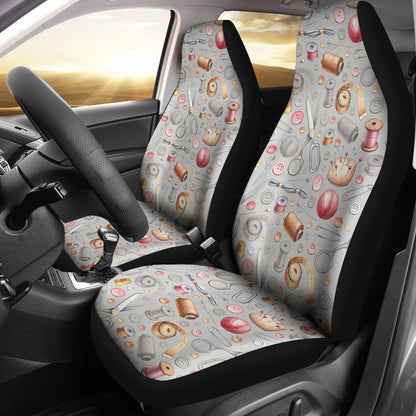 Sewing Equipment Print Design LKS302 Car Seat Covers