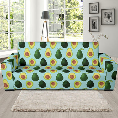 Avocado Pattern Print Design 04 Sofa Slipcover