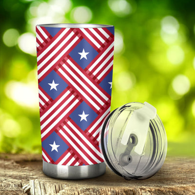 American flag Pattern Tumbler