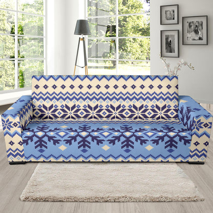Nordic Pattern Print Design A03 Sofa Slipcover