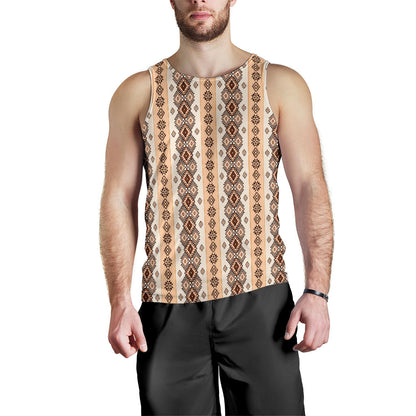 Native Classic Pattern Print Men Tank Top