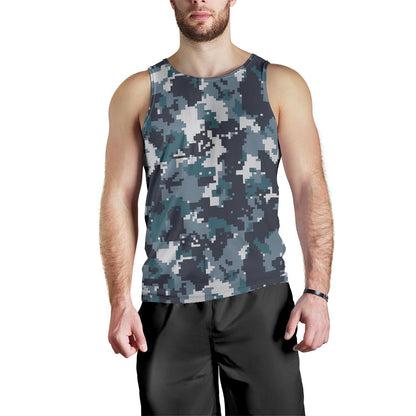 ACU Digital Urban Camouflage Men Tank Top