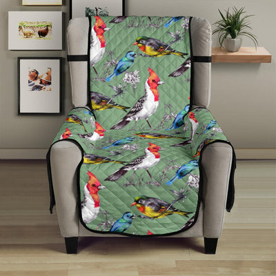 Birds Pattern Print Design 07 Armchair Cover Protector