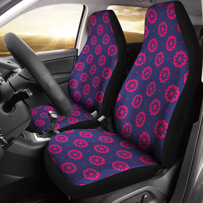 Water Lily Print Design LKS301 Car Seat Covers