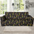 Champagne Pattern Print Design 04 Sofa Slipcover