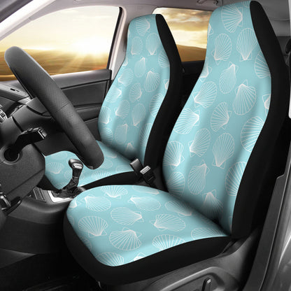 Seashell Print Design LKS3010 Car Seat Covers