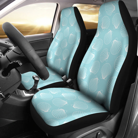 Seashell Print Design LKS3010 Car Seat Covers