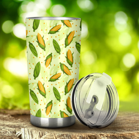 Agricultural Fresh Corn cob Print Pattern Tumbler