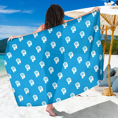 Psychology Pattern Print Design A03 Sarong Pareo Wrap