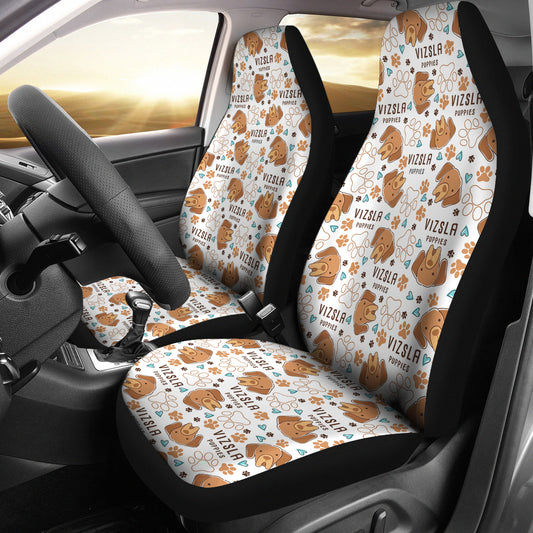 Vizslas Print Design LKS301 Car Seat Covers