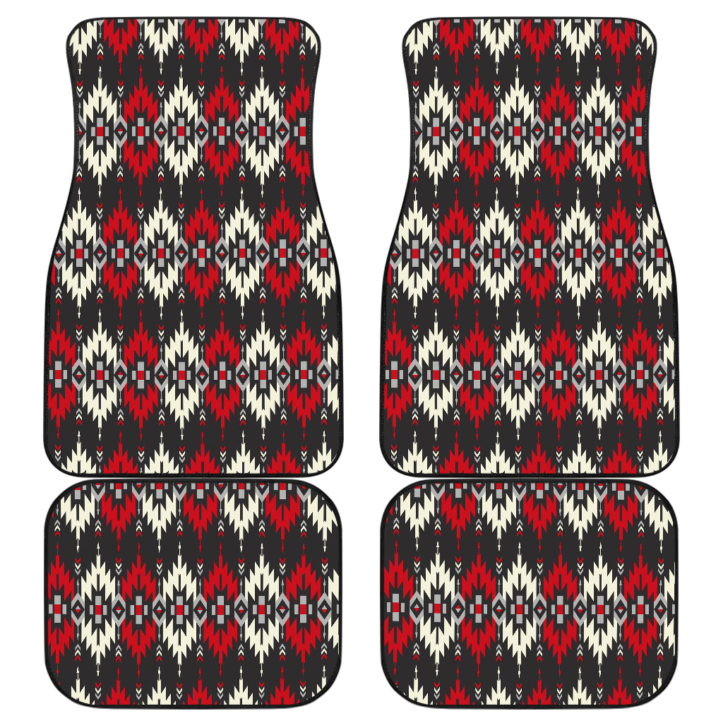 Southwestern Pattern Car Floor Mats Front Back