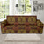 Lion Pattern Print Design 04 Sofa Slipcover