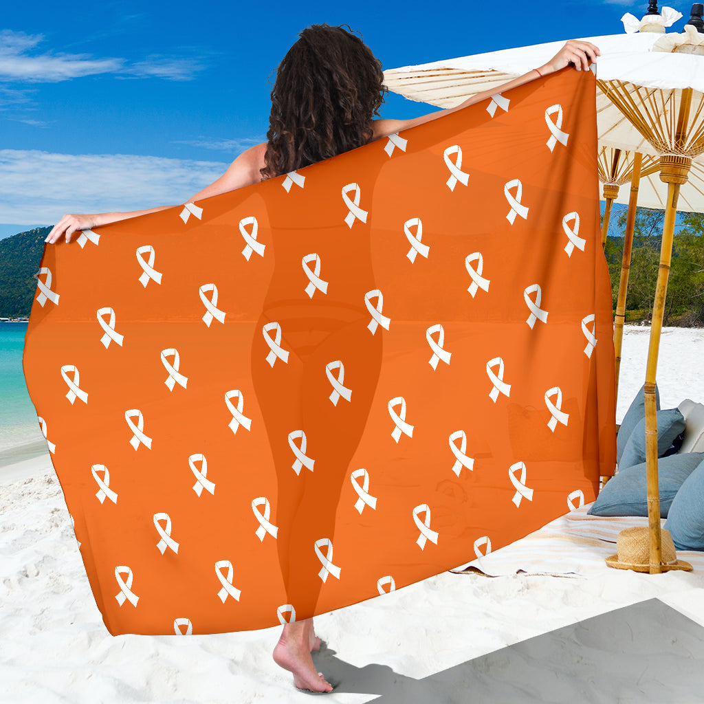 Appendix cancer Pattern Print Design 01 Sarong Pareo Wrap