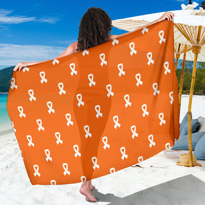 Appendix cancer Pattern Print Design 01 Sarong Pareo Wrap