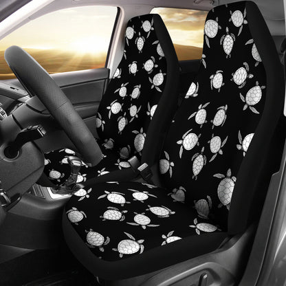 Sea Turtle Print Design LKS303 Car Seat Covers