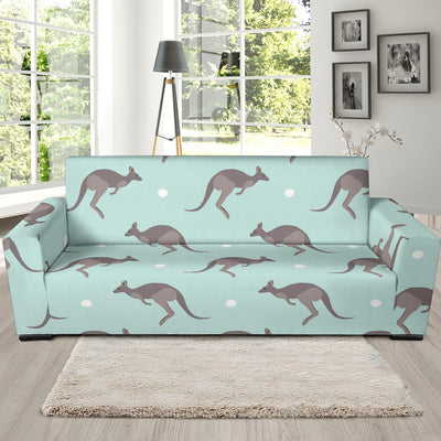 Kangaroos Pattern Print Design 04 Sofa Slipcover