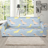 Cockatiel Pattern Print Design 03 Sofa Slipcover