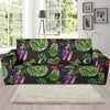 Lettuce Pattern Print Design 01 Sofa Slipcover