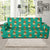 Lion Pattern Print Design 02 Sofa Slipcover