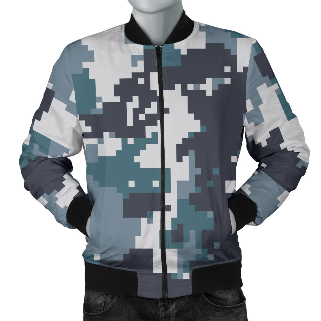ACU Digital Urban Camouflage Men Bomber Jacket