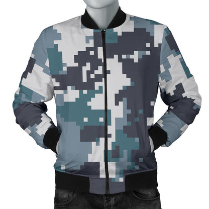 ACU Digital Urban Camouflage Men Bomber Jacket