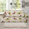 Ladybug Pattern Print Design 04 Sofa Slipcover