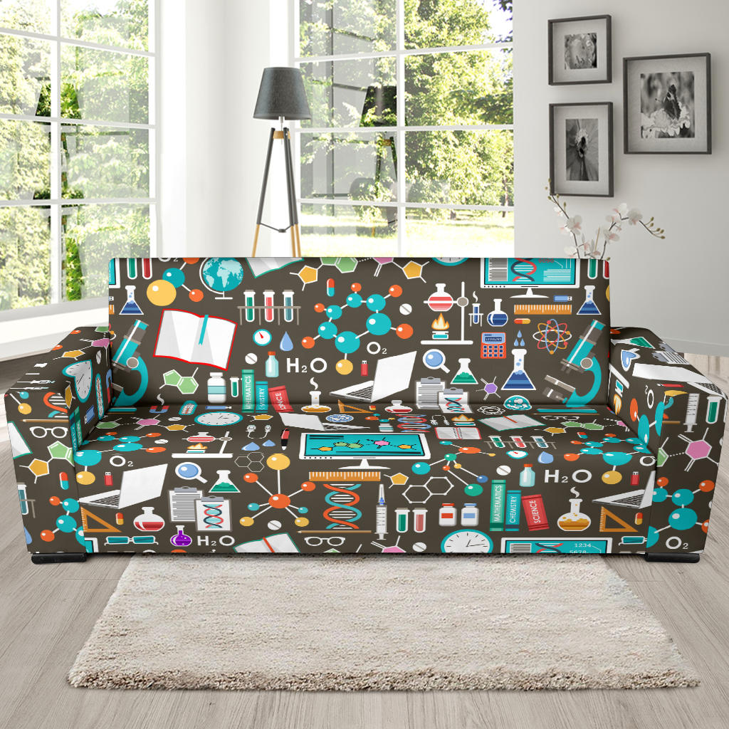 Science Print Design LKS303 Sofa Slipcover