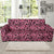 Cheetah Pink Pattern Print Design 01 Sofa Slipcover