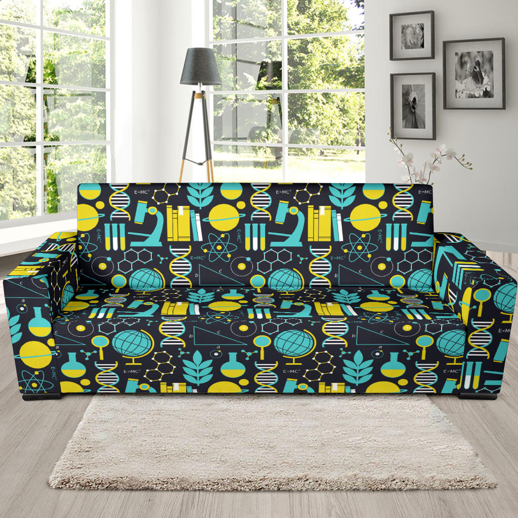 Science Print Design LKS301 Sofa Slipcover