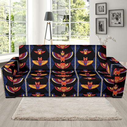 Totem Print Design LKS301 Sofa Slipcover
