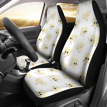 Tofu Print Design LKS301 Car Seat Covers