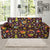 Snail Pattern Print Design 01 Sofa Slipcover