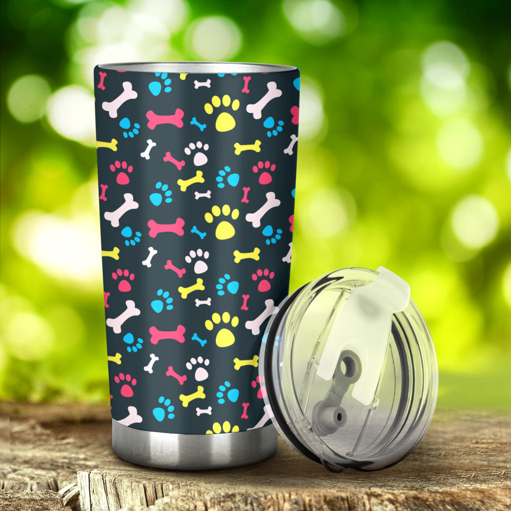 Paw Design Print Tumbler