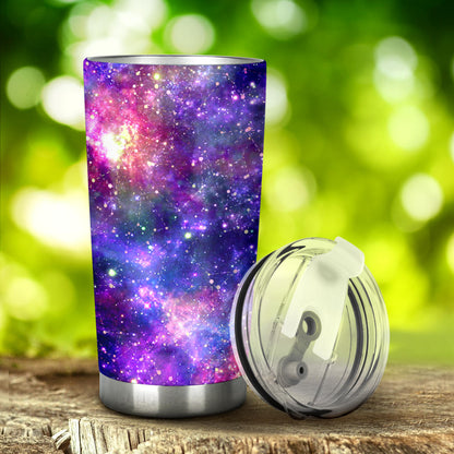 Galaxy Night Stardust Space Print  Tumbler