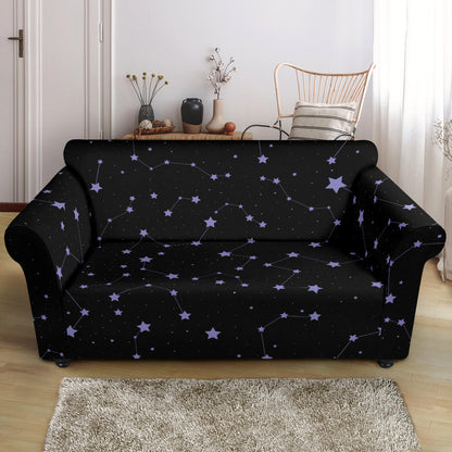 Star Print Design LKS303 Loveseat Couch Slipcover