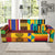 Kente Pattern Print Design 03 Sofa Slipcover