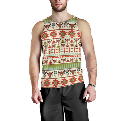American indian Ethnic Pattern Men Tank Top