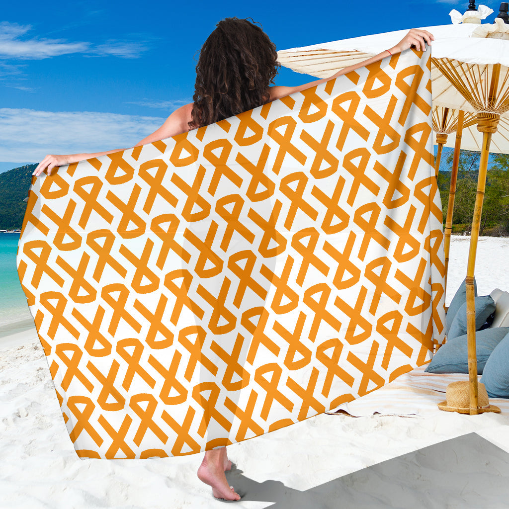 Appendix cancer Pattern Print Design 02 Sarong Pareo Wrap