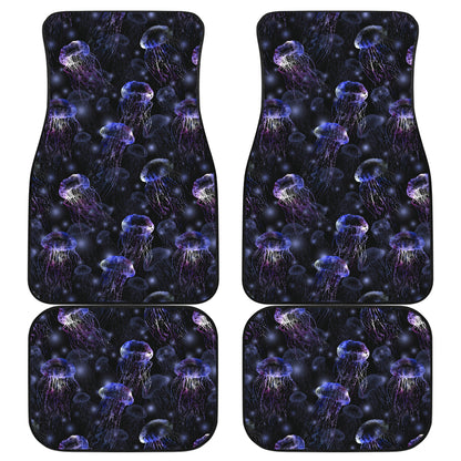 Jellyfish Themed Car Floor Mats Front Back