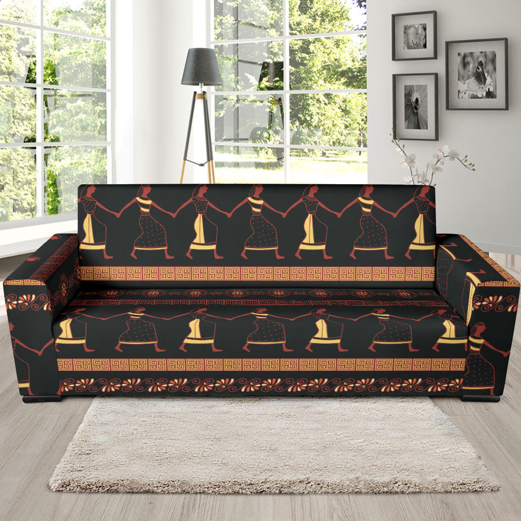 Ancient Greek Human Print Design LKS306 Sofa Slipcover