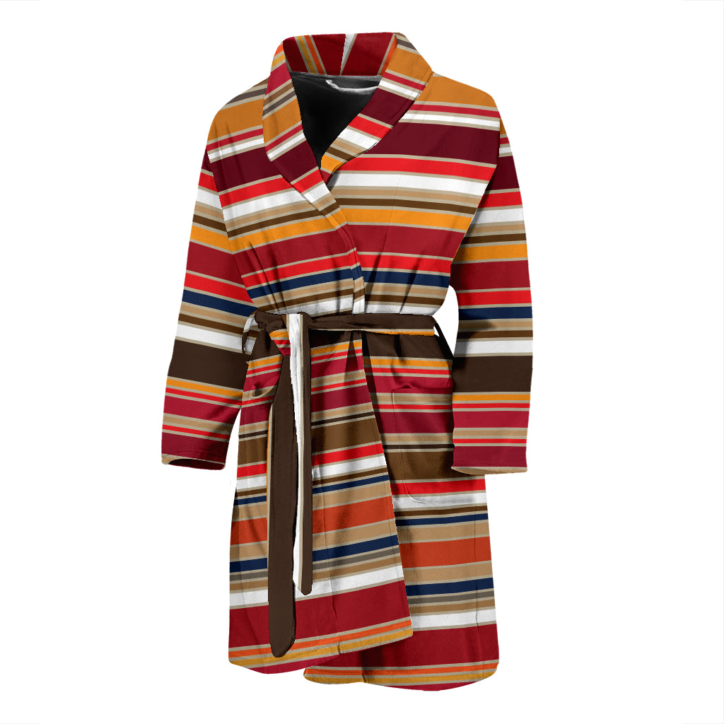 Serape Print Design LKS301 Men Bathrobe