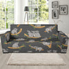 Koala Pattern Print Design 07 Sofa Slipcover