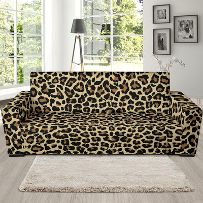 Cheetah Pattern Print Design 02 Sofa Slipcover