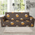 Beer Pattern Print Design 01 Sofa Slipcover