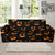 Halloween Pattern Print Design 02 Sofa Slipcover